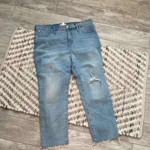 Madewell-Cropped Perfect Vintage Jeans-NWT